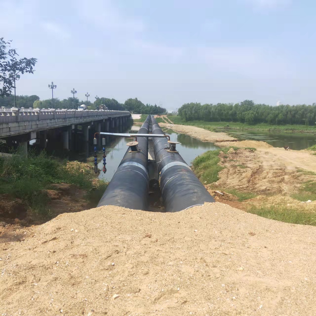 德国管道长距离内部清洗输油管道清洗